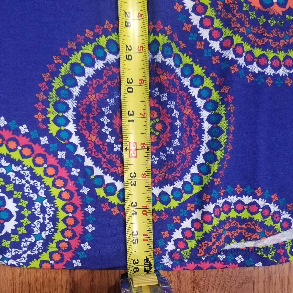 Cute Hippie Colorful Skirt Size XL 14/16 - Picture 6 of 6